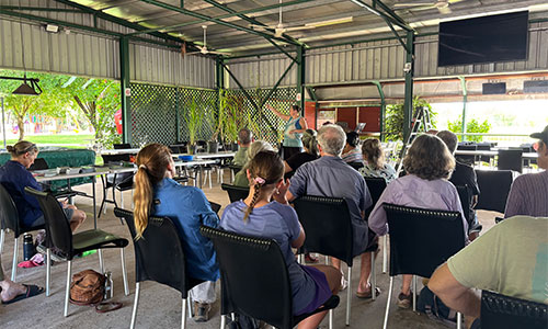 WMB attendance at gamba grass management workshop