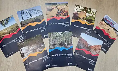 Water Resources Division delivers 8 annual state of the water resource reports
