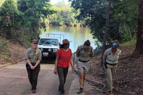 Visiting Protected Area worker from India