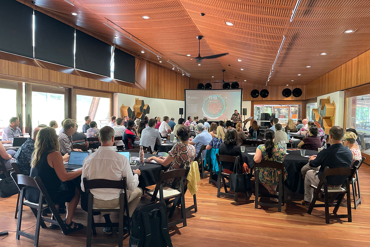 The AELERT members at the conference held in Darwin in February. 