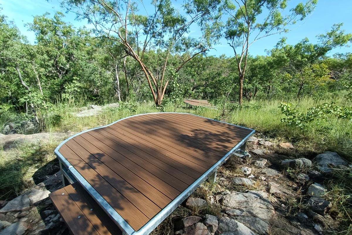 Crystal Falls Sleeping Platforms, Jatbula Trail NT.