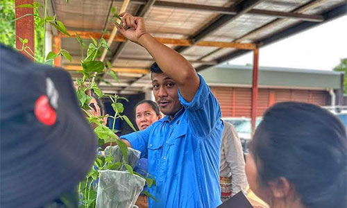 Weed Management Branch’s Indigenous conservation partnership efforts go global
